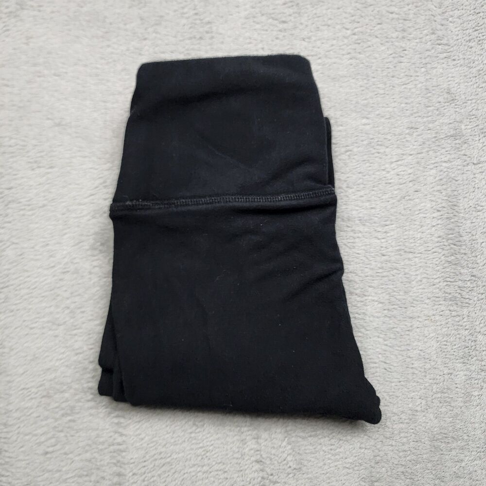 Orvis Womens Athletic Leggings Size S Black High Waist Stretch Activewear Pants